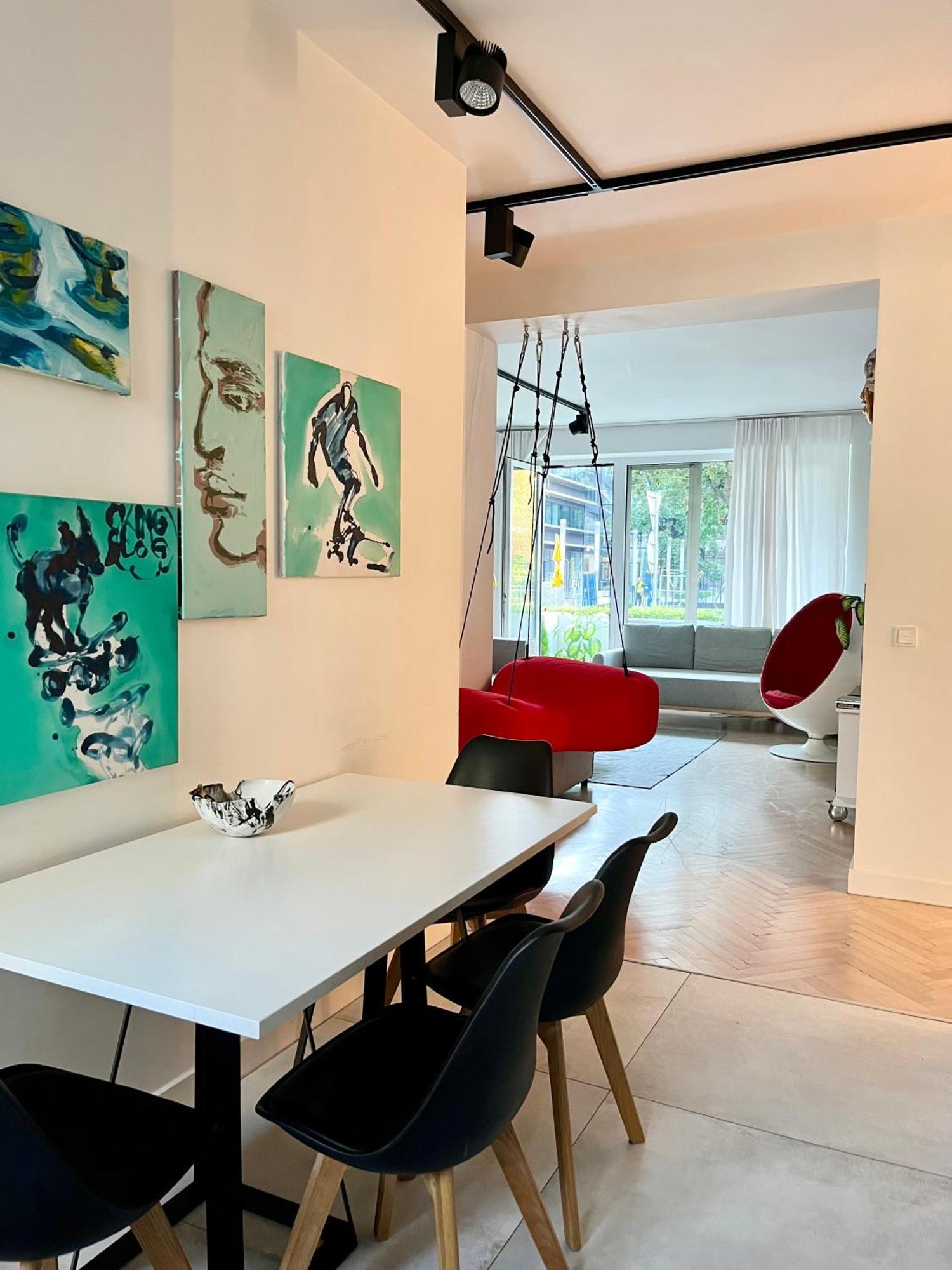 Art & Design 3 Rooms Apartment In City Center Wrocław Extérieur photo